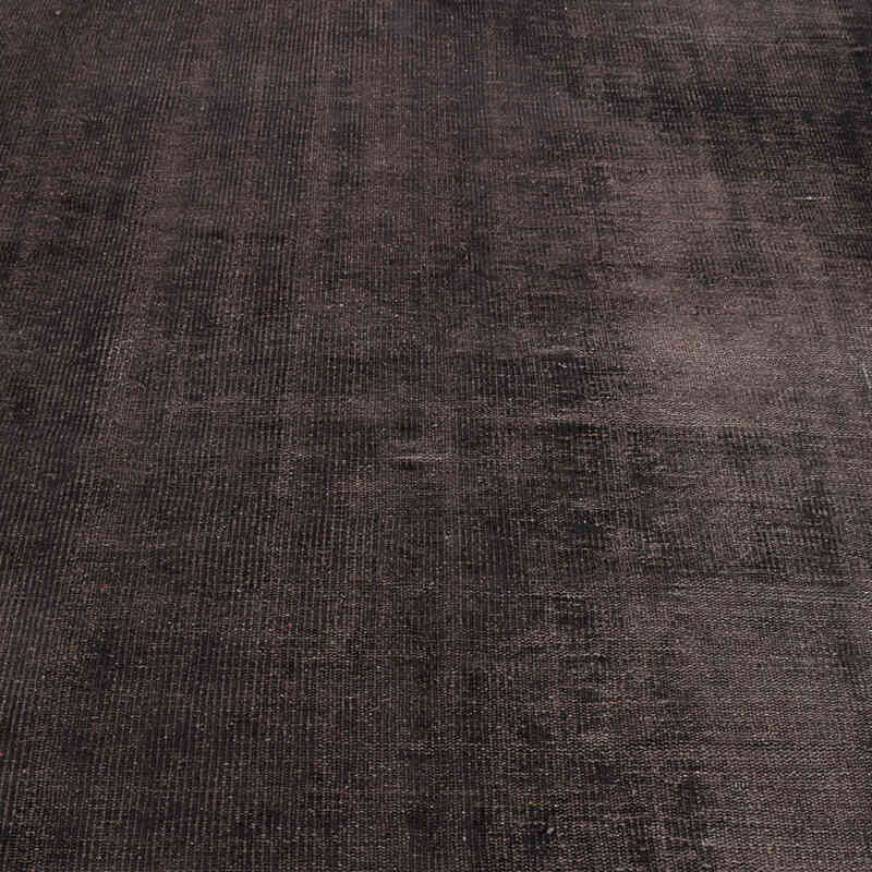 Over-dyed Vintage Hand-Knotted Turkish Rug - 5' 5" x 6' 11" (65" x 83") - K0081852