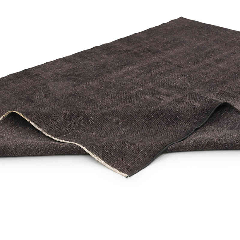 Over-dyed Vintage Hand-Knotted Turkish Rug - 5' 5" x 6' 11" (65" x 83") - K0081852