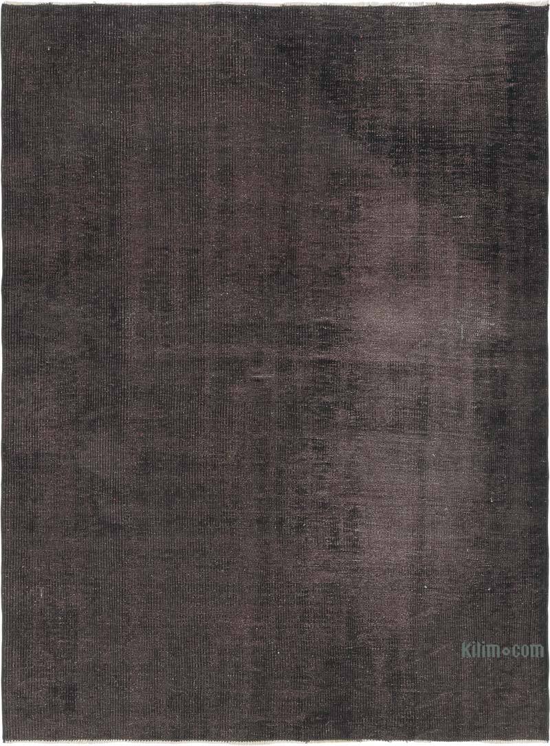 Over-dyed Vintage Hand-Knotted Turkish Rug - 5' 5" x 6' 11" (65" x 83") - K0081852