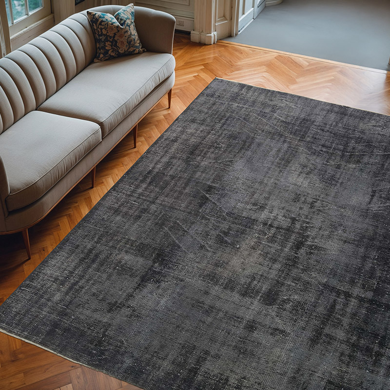 Alfombra Turca Vintage Sobre-teñida - 215 cm x 270 cm - K0081855