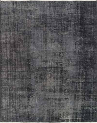 Boyalı El Dokuma Vintage Halı - 215 cm x 270 cm
