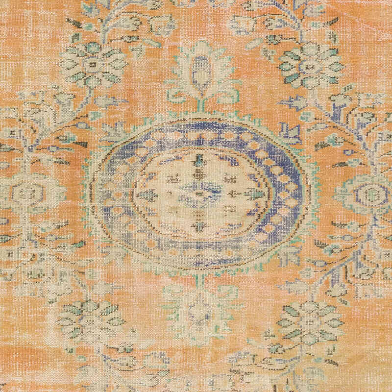 Alfombra Vintage Turca Anudada a Mano - 179 cm x 286 cm - K0081857
