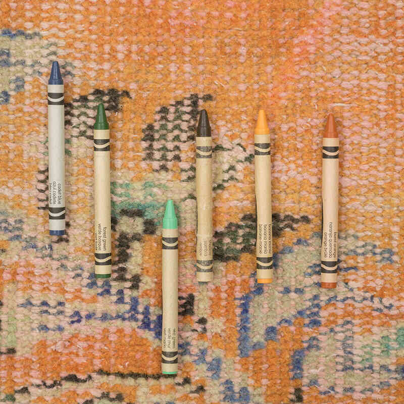 Alfombra Vintage Turca Anudada a Mano - 179 cm x 286 cm - K0081857