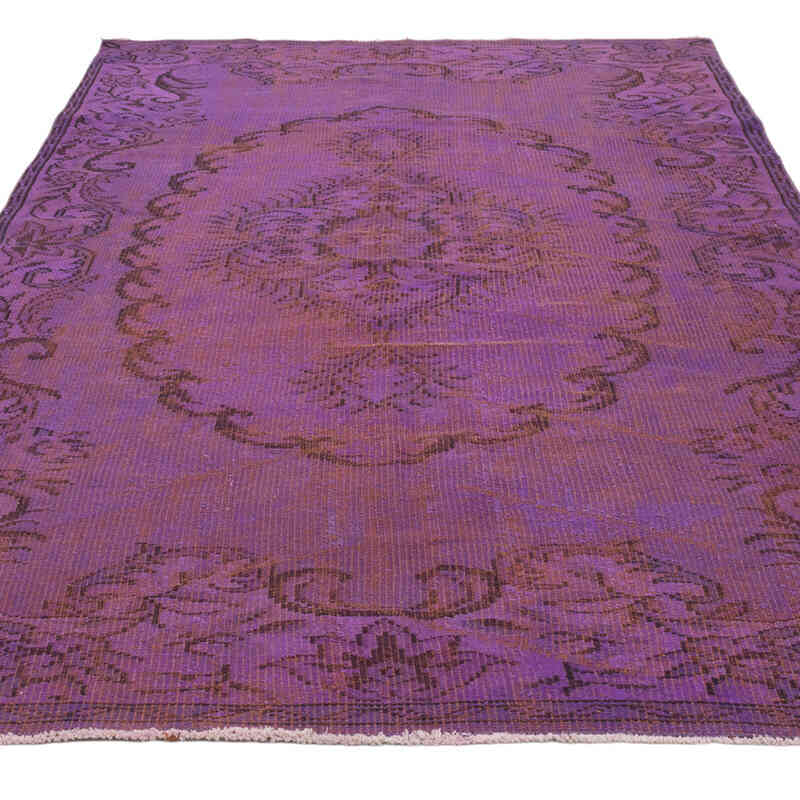 Alfombra Turca Vintage Sobre-teñida - 166 cm x 266 cm - K0081859