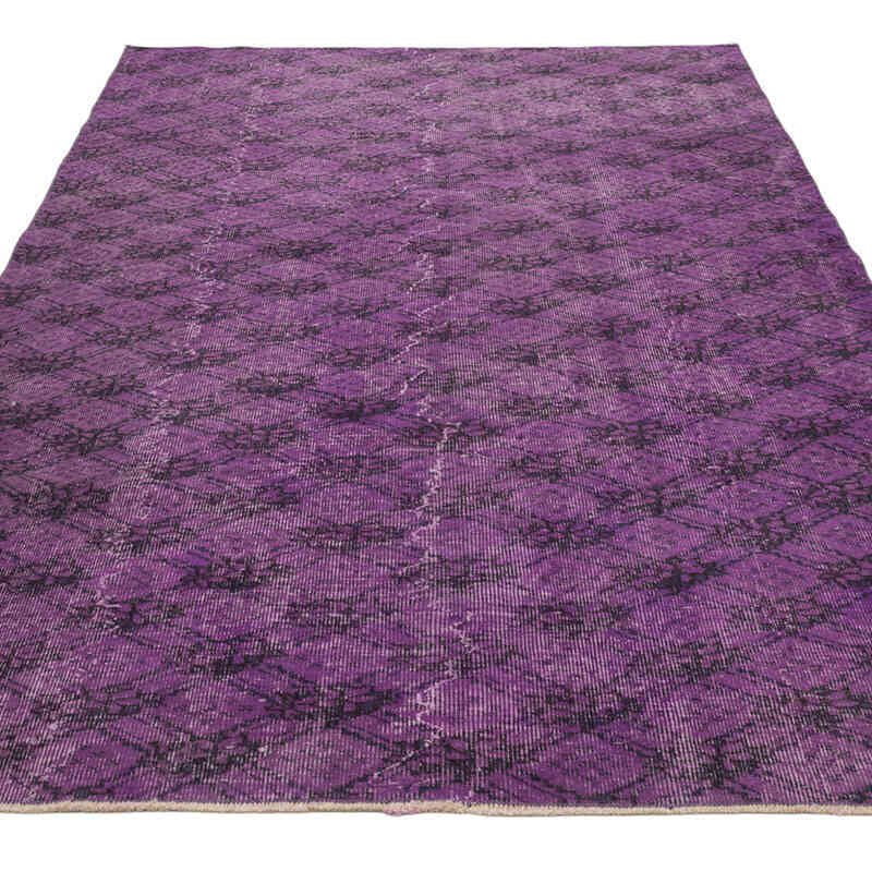 Alfombra Turca Vintage Sobre-teñida - 152 cm x 258 cm - K0081860