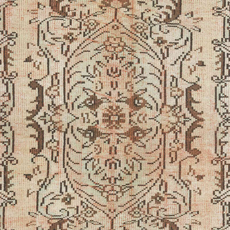 Vintage Turkish Hand-Knotted Rug - 5' 6" x 8' 7" (66" x 103") - K0081861
