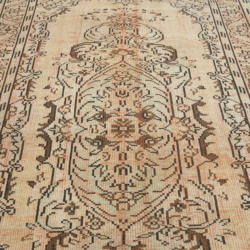 Vintage Turkish Hand-Knotted Rug - 5' 6" x 8' 7" (66" x 103") - K0081861