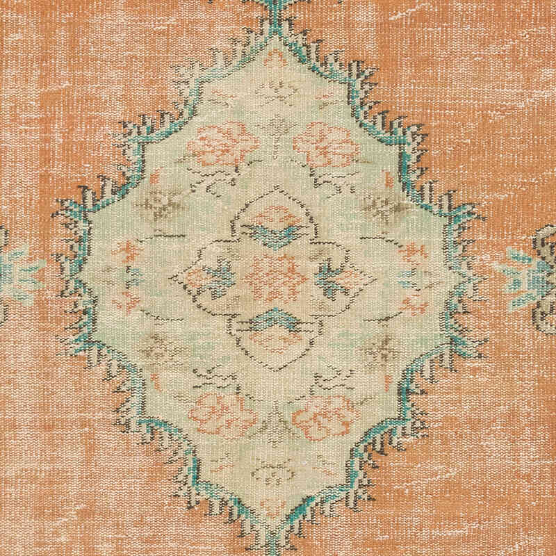 Vintage Turkish Hand-Knotted Rug - 6' 1" x 8' 10" (73" x 106") - K0081869