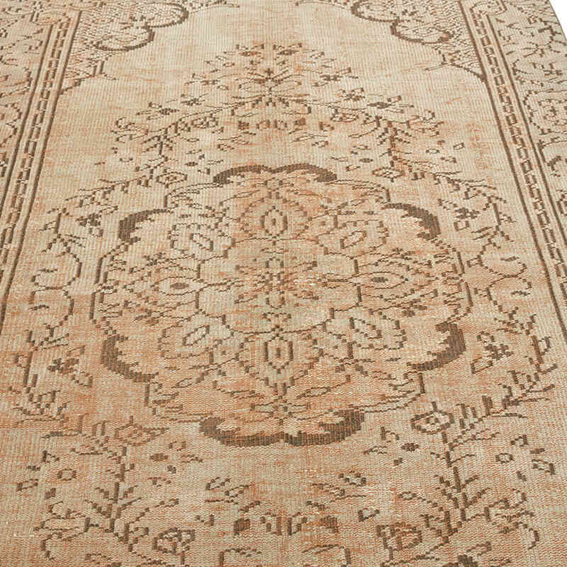 Alfombra Turca Vintage Sobre-teñida - 158 cm x 243 cm - K0081877