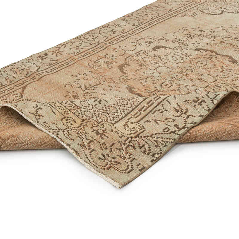 Alfombra Turca Vintage Sobre-teñida - 158 cm x 243 cm - K0081877