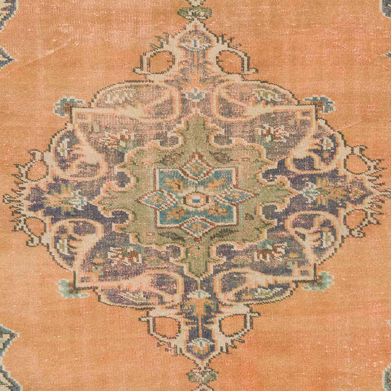 Alfombra Vintage Turca Anudada a Mano - 170 cm x 262 cm - K0081878