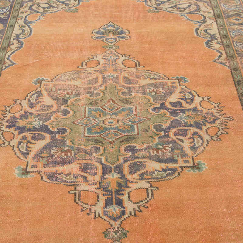 Alfombra Vintage Turca Anudada a Mano - 170 cm x 262 cm - K0081878