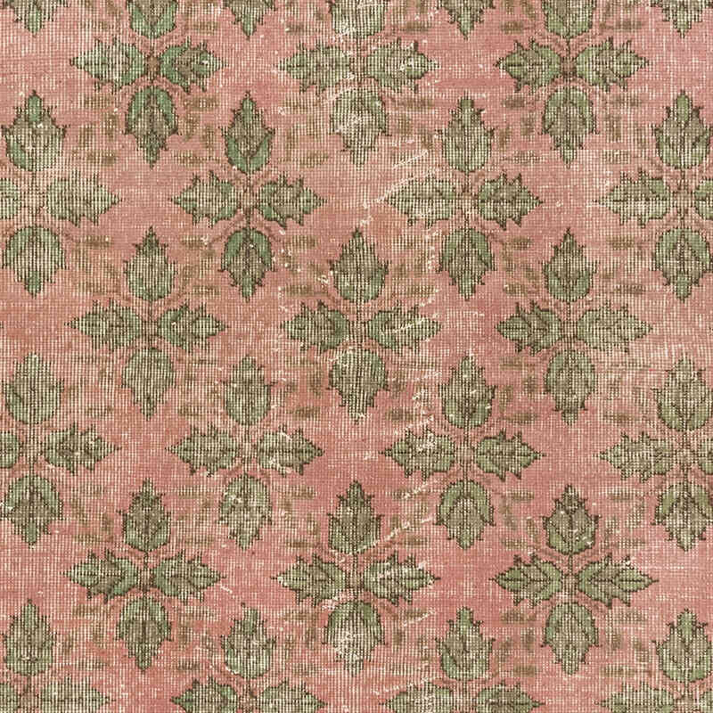 Alfombra Vintage Turca Anudada a Mano - 119 cm x 204 cm - K0081882
