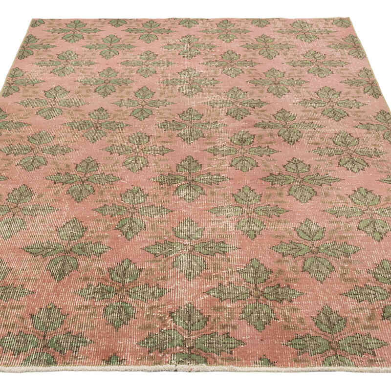 Alfombra Vintage Turca Anudada a Mano - 119 cm x 204 cm - K0081882