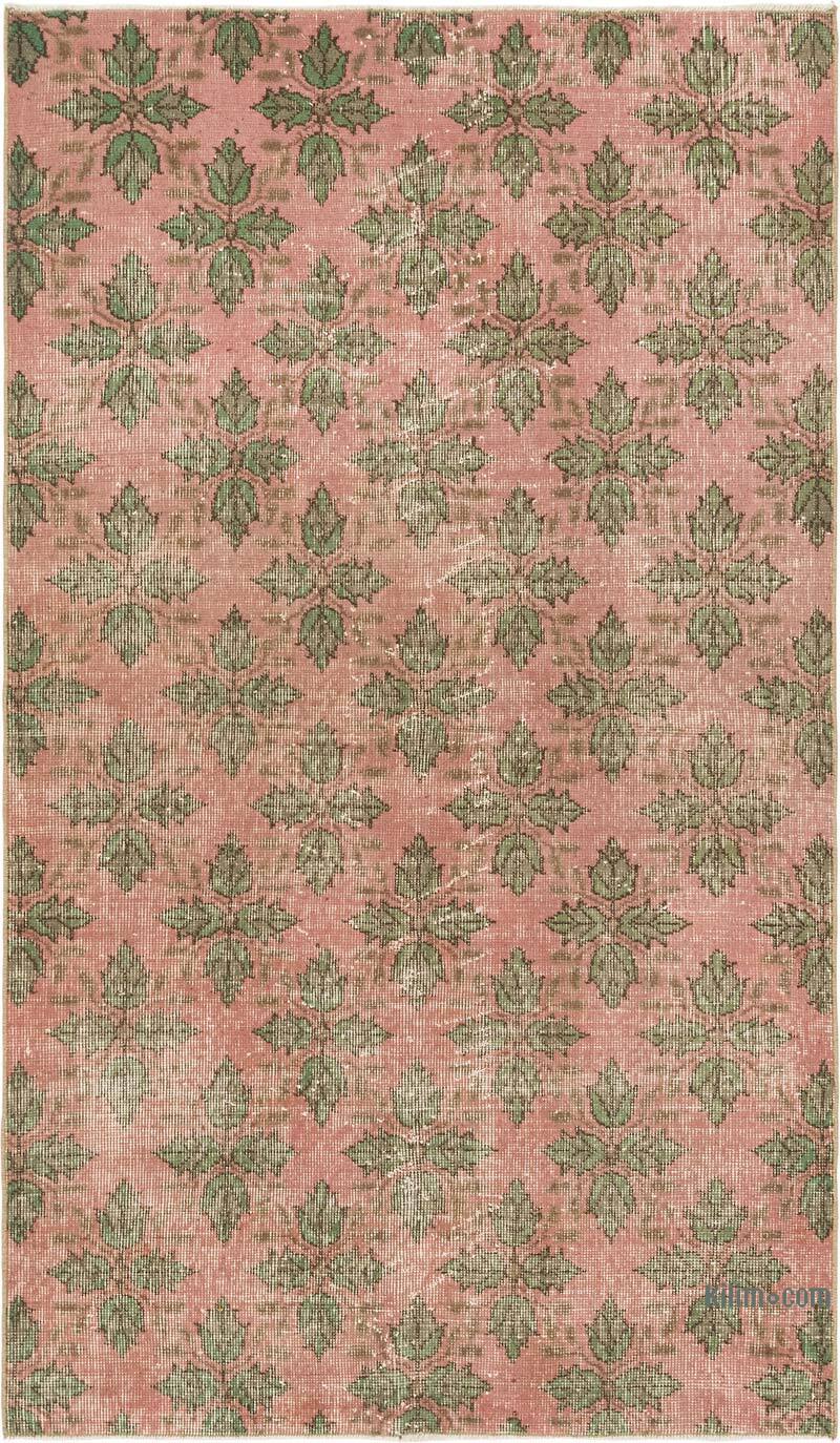 Alfombra Vintage Turca Anudada a Mano - 119 cm x 204 cm - K0081882