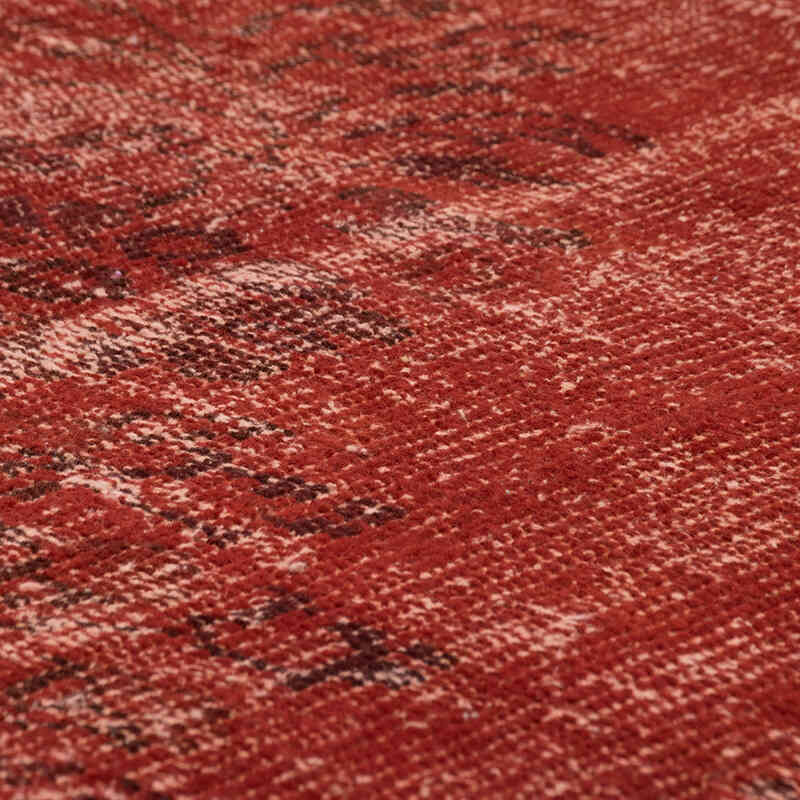 Over-dyed Vintage Hand-Knotted Turkish Rug - 5' 11" x 9'  (71" x 108") - K0081888