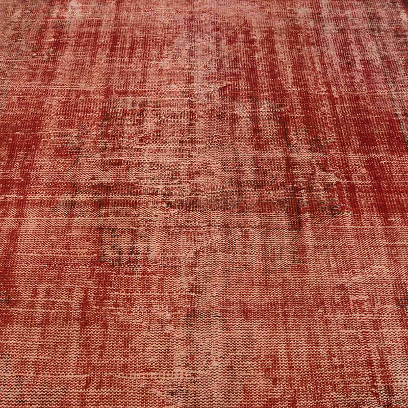 Over-dyed Vintage Hand-Knotted Turkish Rug - 4' 11" x 7' 2" (59" x 86") - K0081889