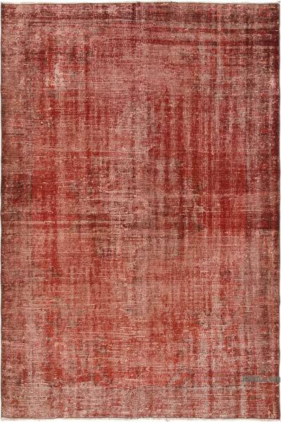 Over-dyed Vintage Hand-Knotted Turkish Rug - 4' 11" x 7' 2" (59" x 86")