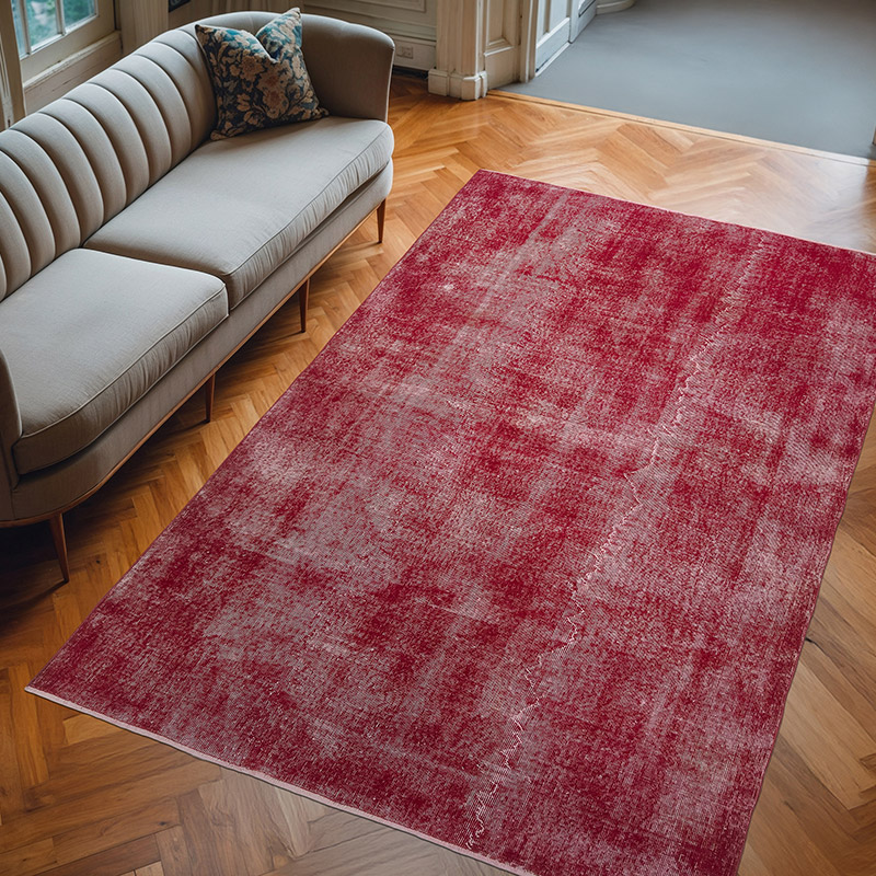 Boyali El Dokuma Vintage Hali - 192 cm x 298 cm - K0081892