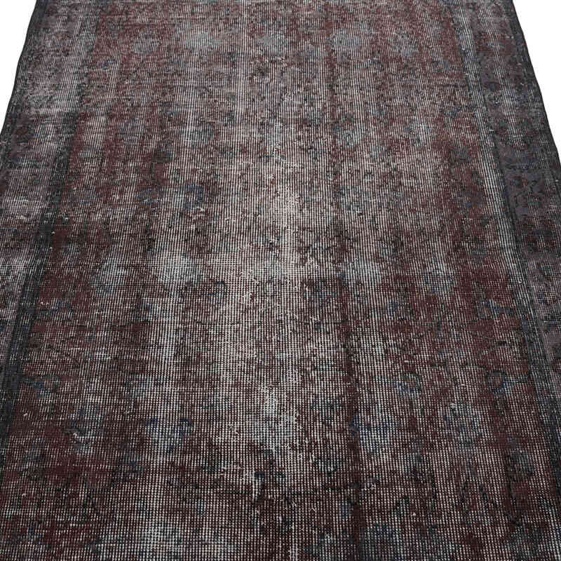 Alfombra Turca Vintage Sobre-teñida - 117 cm x 190 cm - K0081896