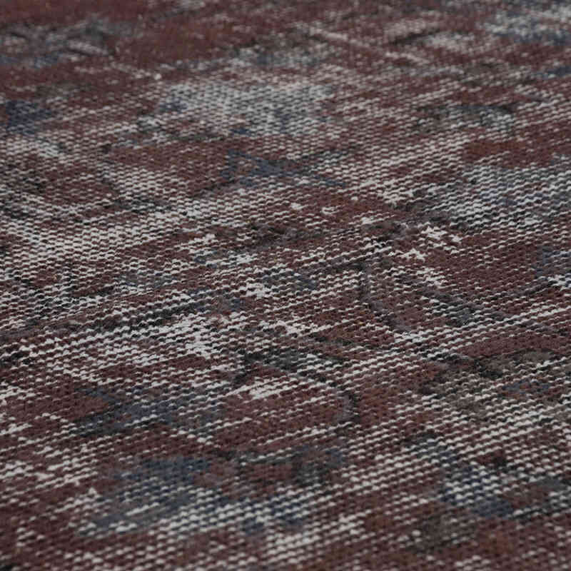 Alfombra Turca Vintage Sobre-teñida - 117 cm x 190 cm - K0081896