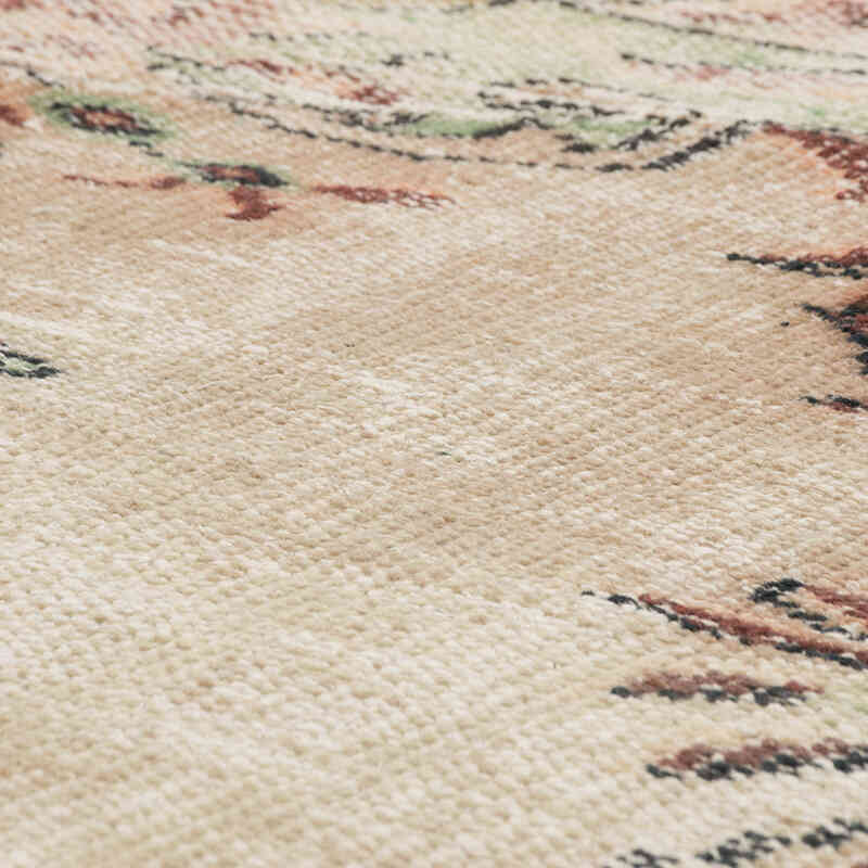 Alfombra Vintage Turca Anudada a Mano - 185 cm x 262 cm - K0081901