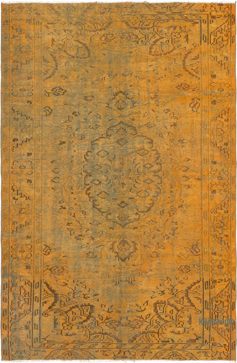 Boyali El Dokuma Vintage Hali - 165 cm x 249 cm - K0081902
