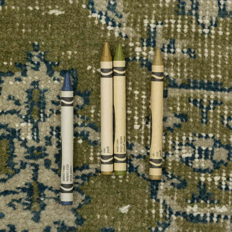 Vintage Turkish Hand-Knotted Rug - 6' 9" x 9' 9" (81" x 117") - K0081903
