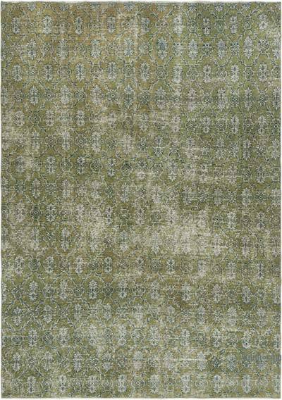 Vintage Turkish Hand-Knotted Rug - 6' 9" x 9' 9" (81" x 117")