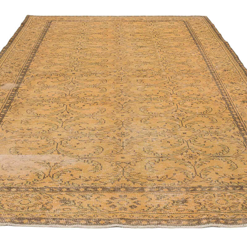 Alfombra Turca Vintage Sobre-teñida - 186 cm x 305 cm - K0081905