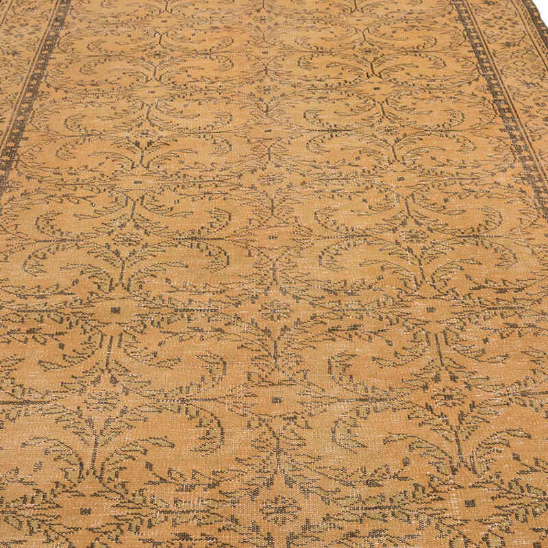 Alfombra Turca Vintage Sobre-teñida - 186 cm x 305 cm - K0081905