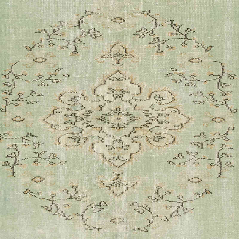 Vintage Turkish Hand-Knotted Rug - 5' 10" x 9'  (70" x 108") - K0081907