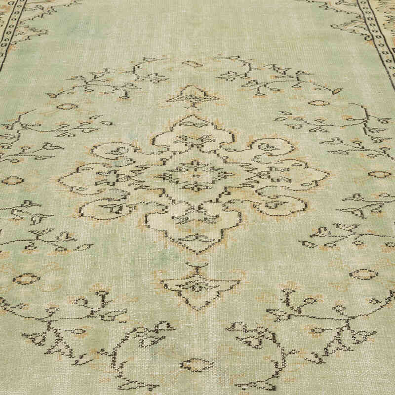 Vintage Turkish Hand-Knotted Rug - 5' 10" x 9'  (70" x 108") - K0081907