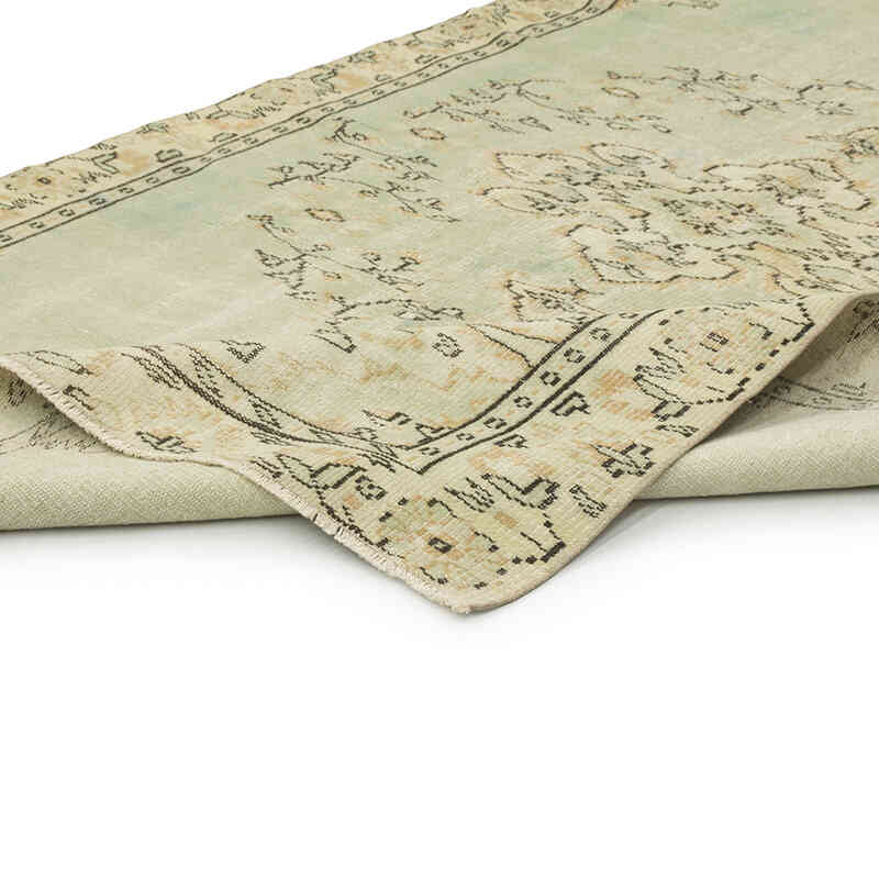 Vintage Turkish Hand-Knotted Rug - 5' 10" x 9'  (70" x 108") - K0081907