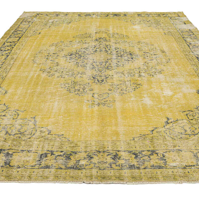 Vintage Turkish Hand-Knotted Rug - 7' 3" x 10' 3" (87" x 123") - K0081908