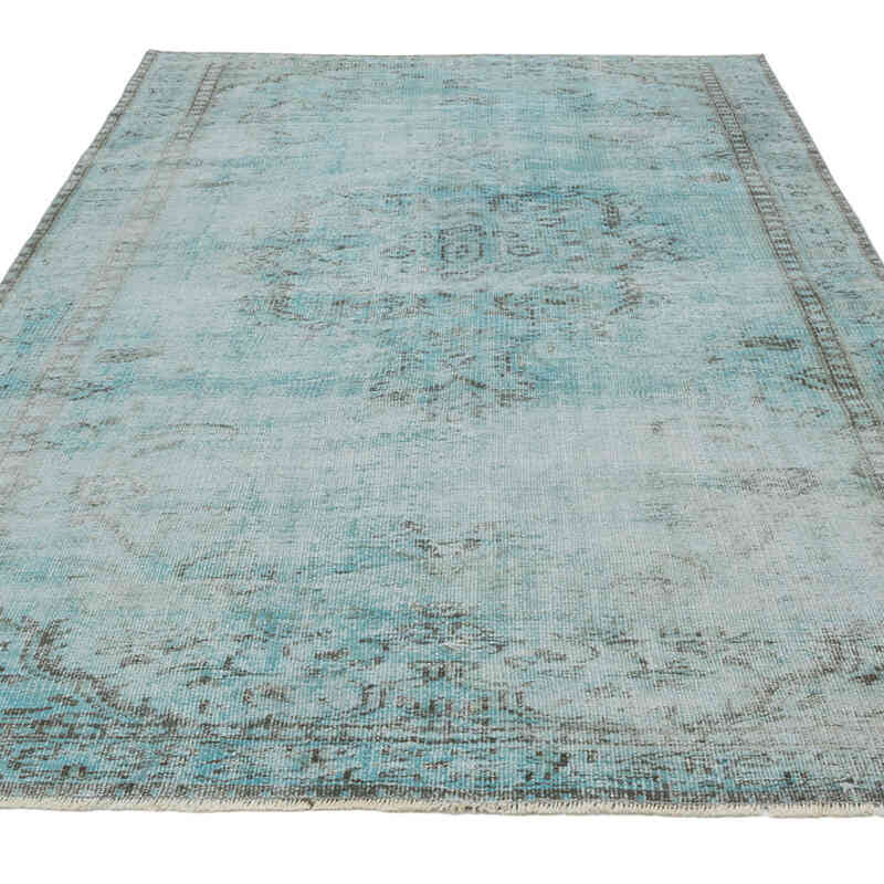 Alfombra Turca Vintage Sobre-teñida - 160 cm x 282 cm - K0081909