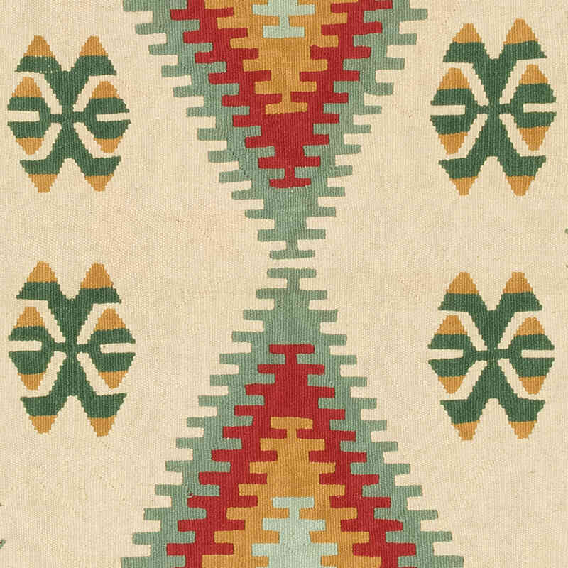 Yeni Kök Boya El Dokuma Kilim - 117 cm x 190 cm - K0081912