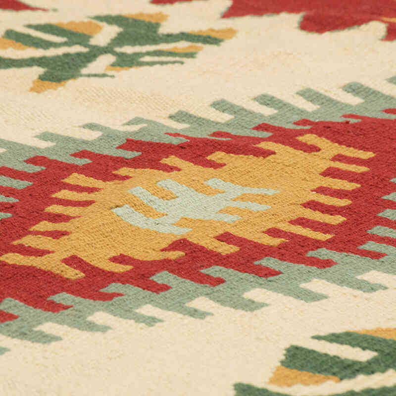 Yeni Kök Boya El Dokuma Kilim - 117 cm x 190 cm - K0081912