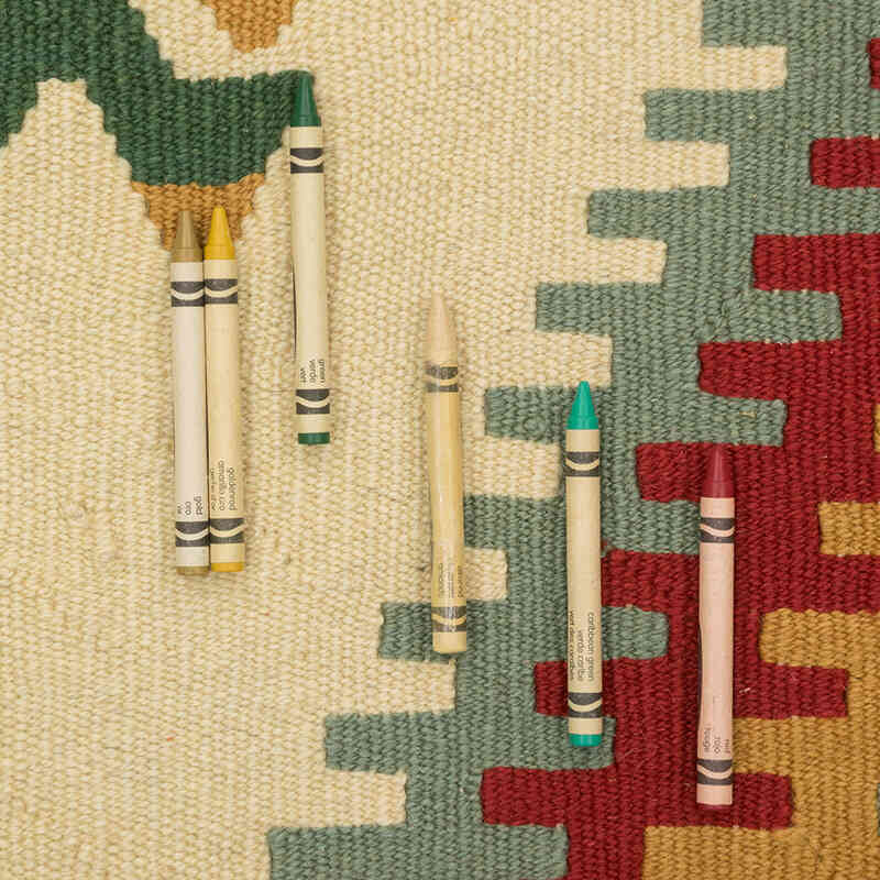 Yeni Kök Boya El Dokuma Kilim - 117 cm x 190 cm - K0081912