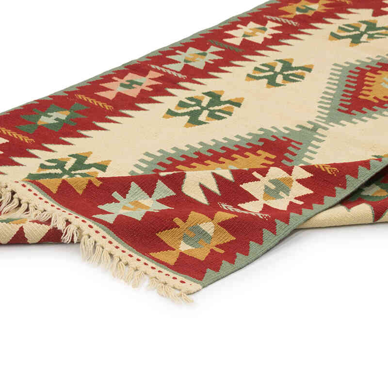 Yeni Kök Boya El Dokuma Kilim - 117 cm x 190 cm - K0081912