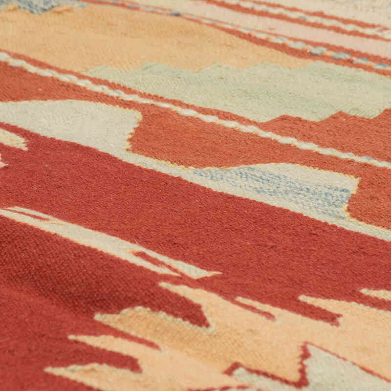 Yeni Kök Boya El Dokuma Kilim - 116 cm x 175 cm - K0081913