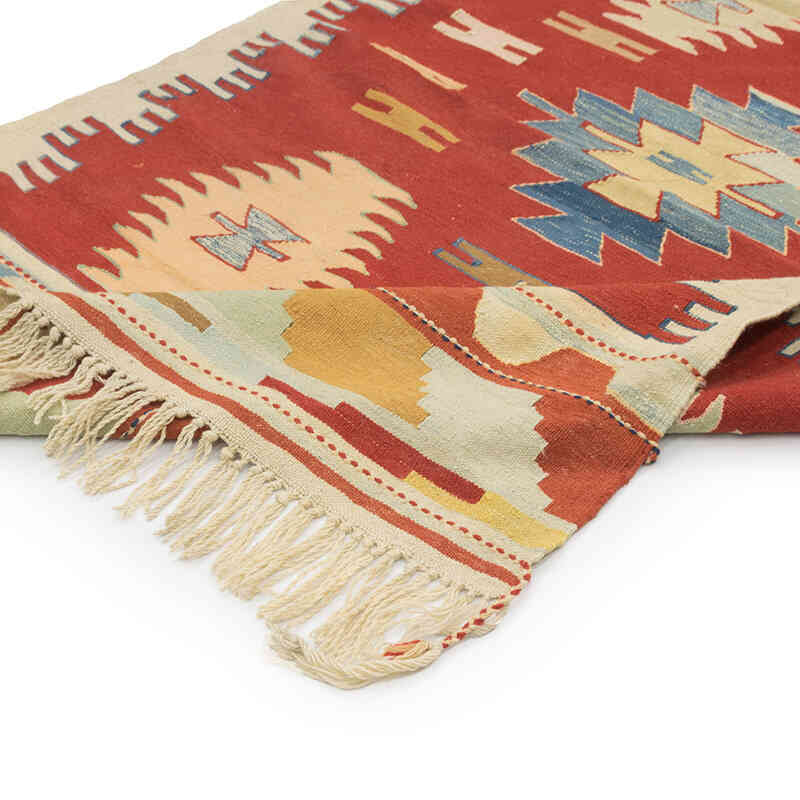 Yeni Kök Boya El Dokuma Kilim - 116 cm x 175 cm - K0081913
