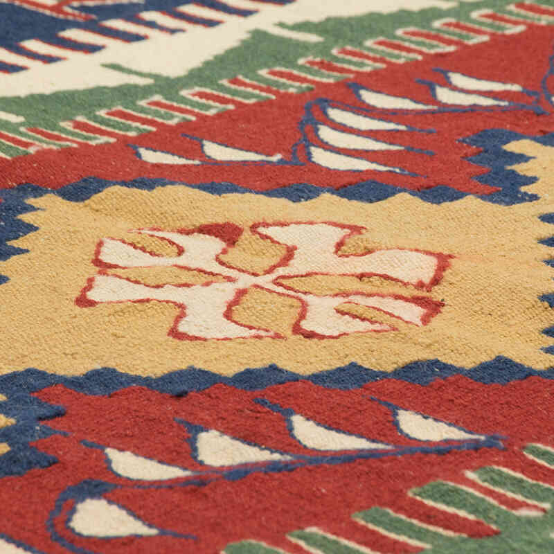 Yeni Kök Boya El Dokuma Kilim - 114 cm x 170 cm - K0081914