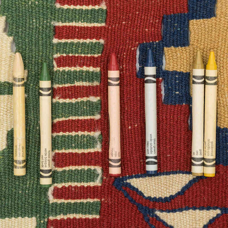 Yeni Kök Boya El Dokuma Kilim - 114 cm x 170 cm - K0081914