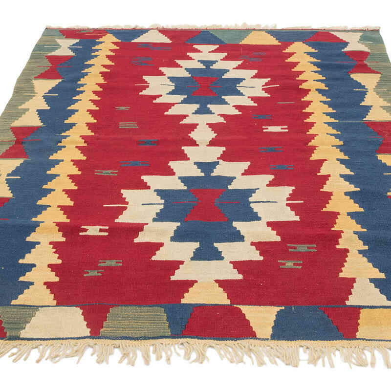 Nueva Alfombra Turca Kilim - 122 cm x 173 cm - K0081916