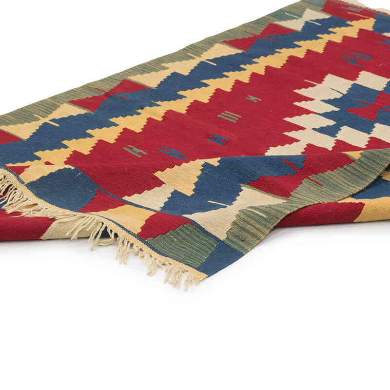 Nueva Alfombra Turca Kilim - 122 cm x 173 cm - K0081916