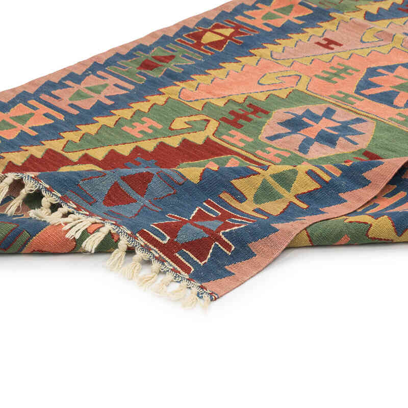 Yeni Kök Boya El Dokuma Kilim - 111 cm x 160 cm - K0081917