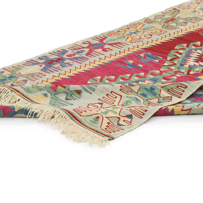 Yeni Kök Boya El Dokuma Kilim - 114 cm x 190 cm - K0081921