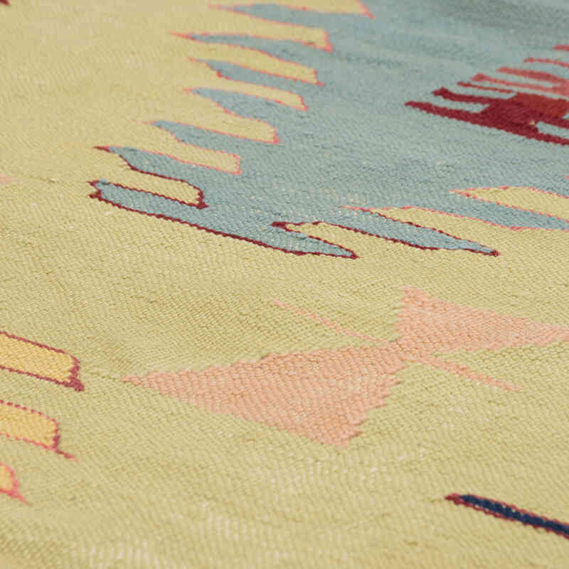 Yeni Kök Boya El Dokuma Kilim - 79 cm x 211 cm - K0081922