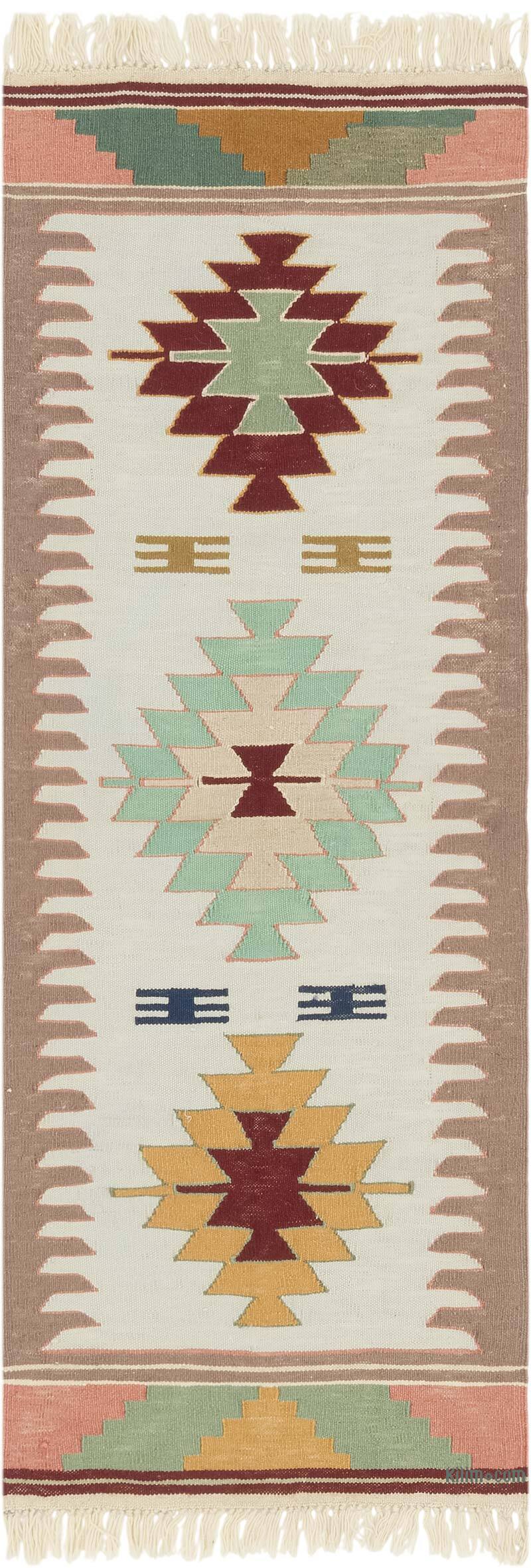 Yeni Kök Boya El Dokuma Kilim - 60 cm x 167 cm - K0081923